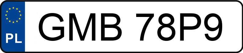 Numer rejestracyjny GMB 78P9 posiada FORD Fusion 1.4i MR`02 E3 FX - GMB78P9 Numer rejestracyjny GMB 78P9 posiada FORD Fusion 1.4i MR`02 E3 FX - GMB78P9