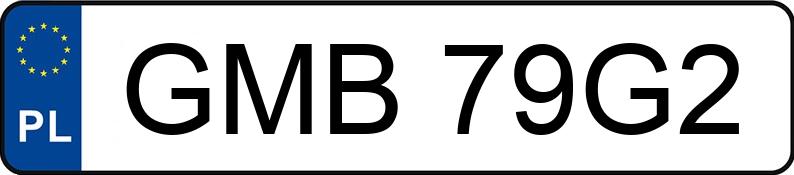 Numer rejestracyjny GMB 79G2 posiada BMW 525 - GMB79G2 Numer rejestracyjny GMB 79G2 posiada BMW 525 - GMB79G2