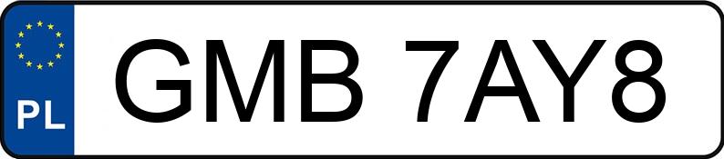 Numer rejestracyjny GMB 7AY8 posiada CITROEN C6 - GMB7AY8 Numer rejestracyjny GMB 7AY8 posiada CITROEN C6 - GMB7AY8