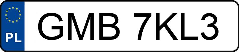 Numer rejestracyjny GMB 7KL3 posiada BMW 330D - GMB7KL3 Numer rejestracyjny GMB 7KL3 posiada BMW 330D - GMB7KL3
