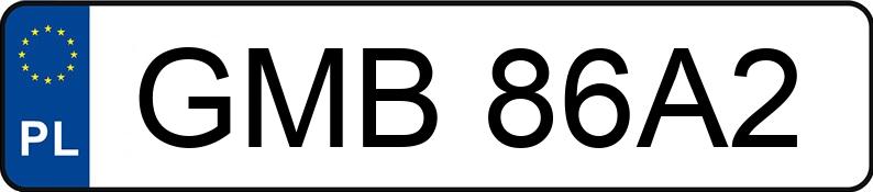 Numer rejestracyjny GMB 86A2 posiada VOLKSWAGEN Caddy Diesel MR`05 E4 2.3t TDI - GMB86A2