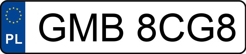 Numer rejestracyjny GMB 8CG8 posiada KIA RIO - GMB8CG8