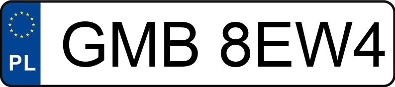 Numer rejestracyjny GMB 8EW4 posiada RENAULT Clio V MR`23 E6d Evolution 90 - GMB8EW4