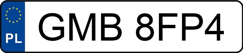 Numer rejestracyjny GMB 8FP4 posiada FORD Focus 2.0 TDCi MR`11 E5 Trend Sport - GMB8FP4