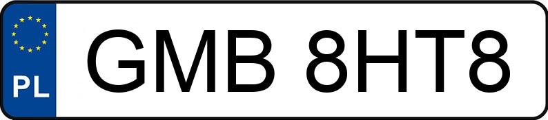 Numer rejestracyjny GMB 8HT8 posiada MERCEDES-BENZ AMG E 43 4MATIC - GMB8HT8