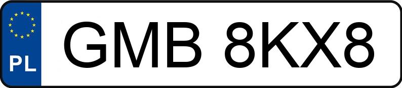 Il numero di registrazione GMB 8KX8 ha AUDI A6 Avant 2.0 TDi MR`04 E4 4F A6 Avant 2.0 TDi MR`04 E4 4F - GMB8KX8