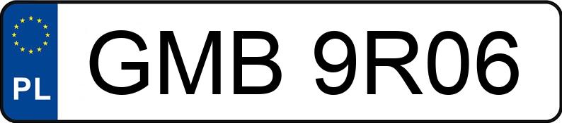 Numer rejestracyjny GMB 9R06 posiada VOLKSWAGEN CADDY - GMB9R06