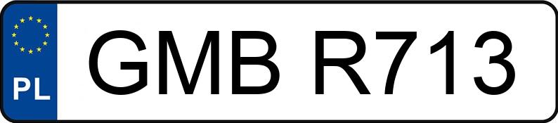 Numer rejestracyjny GMB R713 posiada Audi 100 - GMBR713 Numer rejestracyjny GMB R713 posiada Audi 100 - GMBR713