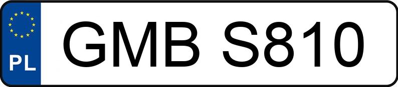 Numer rejestracyjny GMB S810 posiada SKODA FELICIA 1.3 KAT LXI - GMBS810