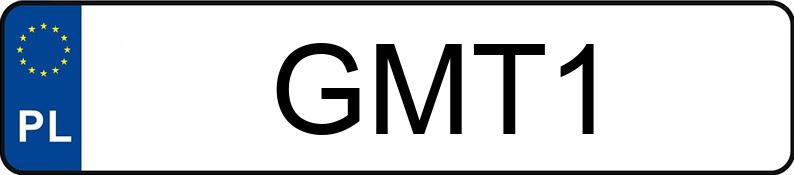 Numer rejestracyjny GMT 1 posiada BMW 316 - GMT1 Numer rejestracyjny GMT 1 posiada BMW 316 - GMT1