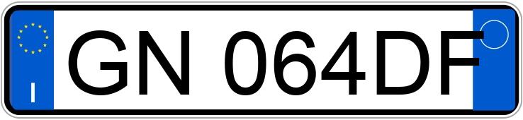 Numer rejestracyjny GN064DF posiada JEEP RENEGADE