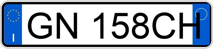 Numer rejestracyjny GN158CH posiada OPEL Corsa 6a serie