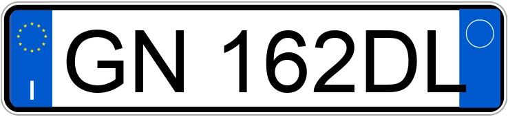 Numer rejestracyjny GN162DL posiada LANCIA Ypsilon 3a serie