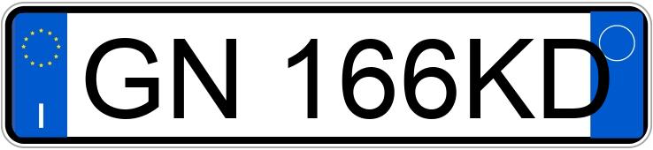 Numer rejestracyjny GN166KD posiada SKODA Karoq