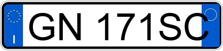 Numer rejestracyjny GN171SC posiada VOLKSWAGEN Tiguan 2a serie Numer rejestracyjny GN171SC posiada VOLKSWAGEN Tiguan 2a serie