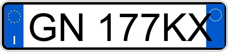 Numer rejestracyjny GN177KX posiada OPEL Corsa 6a serie