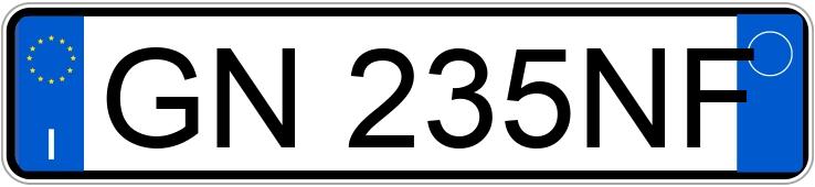 Numer rejestracyjny GN235NF posiada DR dr 5.0