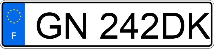 Numer rejestracyjny GN242DK posiada DACIA LOGAN