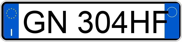 Numer rejestracyjny GN304HF posiada BMW Serie 2 G.C.