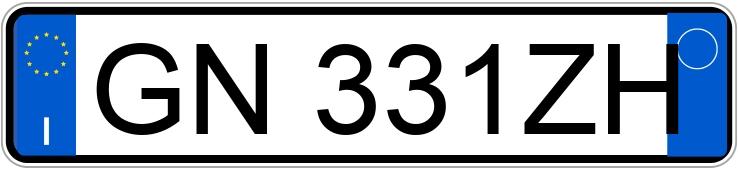 Numer rejestracyjny GN331ZH posiada VOLKSWAGEN Golf 8a serie Numer rejestracyjny GN331ZH posiada VOLKSWAGEN Golf 8a serie