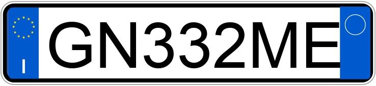 Numer rejestracyjny GN332ME posiada VOLKSWAGEN Polo 6a serie