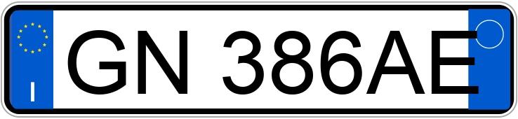 Numer rejestracyjny GN386AE posiada DACIA Spring