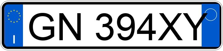 Numer rejestracyjny GN394XY posiada OPEL Corsa 6a serie Numer rejestracyjny GN394XY posiada OPEL Corsa 6a serie