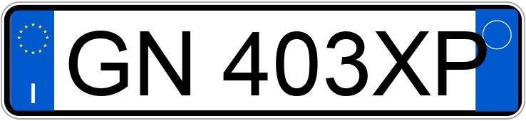 Numer rejestracyjny GN403XP posiada MG ZS Numer rejestracyjny GN403XP posiada MG ZS