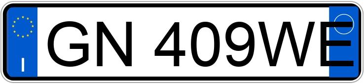 Numer rejestracyjny GN409WE posiada MERCEDES Classe A Numer rejestracyjny GN409WE posiada MERCEDES Classe A