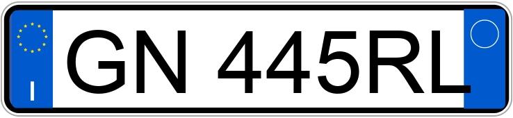 Numer rejestracyjny GN445RL posiada BMW Serie 2 A.T.