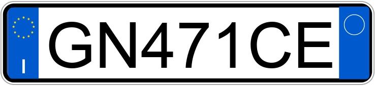 Numer rejestracyjny GN471CE posiada MERCEDES Classe A