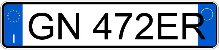 Numer rejestracyjny GN472ER posiada VOLKSWAGEN Polo 6a serie