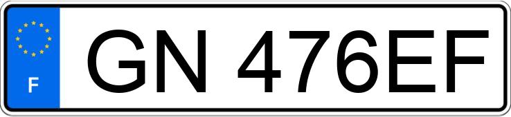 Numer rejestracyjny GN476EF posiada LYNK&CO 01 Numer rejestracyjny GN476EF posiada LYNK&CO 01