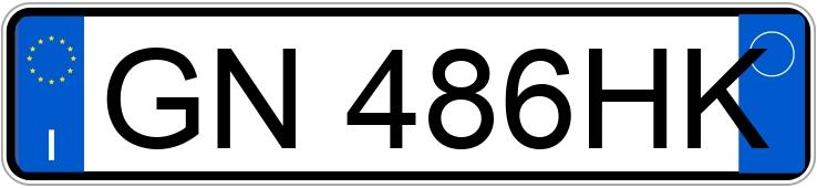 Numer rejestracyjny GN486HK posiada VOLKSWAGEN Polo 6a serie Numer rejestracyjny GN486HK posiada VOLKSWAGEN Polo 6a serie