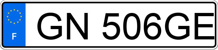 Numer rejestracyjny GN506GE posiada RENAULT TWINGO II