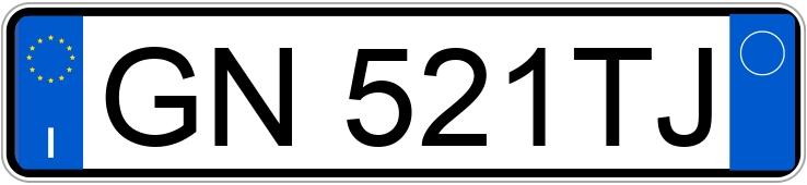 Numer rejestracyjny GN521TJ posiada MG ZS
