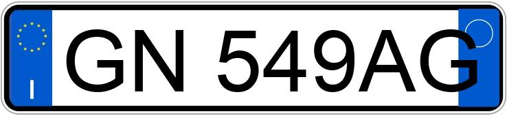 Numer rejestracyjny GN549AG posiada MG Marvel R