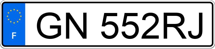 Numer rejestracyjny GN552RJ posiada VOLKSWAGEN SHARAN