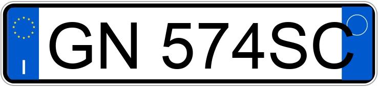 Numer rejestracyjny GN574SC posiada ALFA ROMEO Stelvio Numer rejestracyjny GN574SC posiada ALFA ROMEO Stelvio