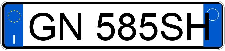 Numer rejestracyjny GN585SH posiada BMW iX3 Numer rejestracyjny GN585SH posiada BMW iX3