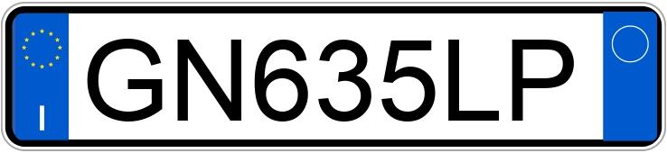 Numer rejestracyjny GN635LP posiada MINI Mini Countrym. Numer rejestracyjny GN635LP posiada MINI Mini Countrym.