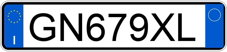 Numer rejestracyjny GN679XL posiada PORSCHE Taycan