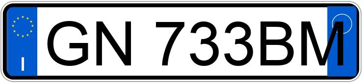 Numer rejestracyjny GN733BM posiada LAND ROVER RR Sport 3a serie