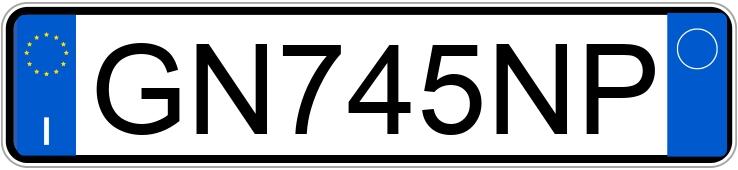 Numer rejestracyjny GN745NP posiada BMW Serie 4 G.C. Numer rejestracyjny GN745NP posiada BMW Serie 4 G.C.