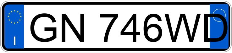 Numer rejestracyjny GN746WD posiada LAND ROVER RR Evoque 2a serie Numer rejestracyjny GN746WD posiada LAND ROVER RR Evoque 2a serie