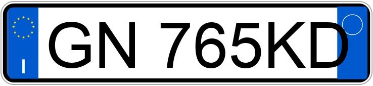 Numer rejestracyjny GN765KD posiada MERCEDES CLA Coupe