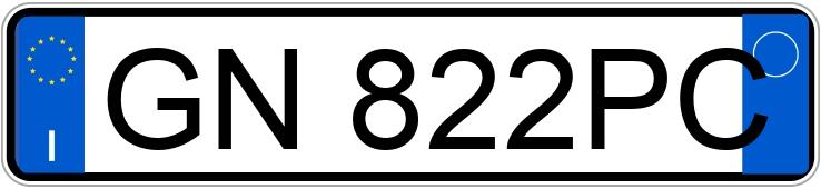 Numer rejestracyjny GN822PC posiada FORD Puma