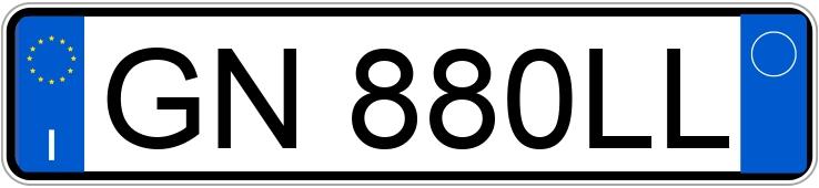 Numer rejestracyjny GN880LL posiada FORD Fiesta 7a serie