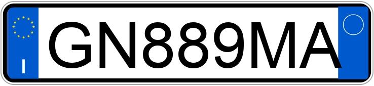 Numer rejestracyjny GN889MA posiada FORD Focus 4a serie Numer rejestracyjny GN889MA posiada FORD Focus 4a serie