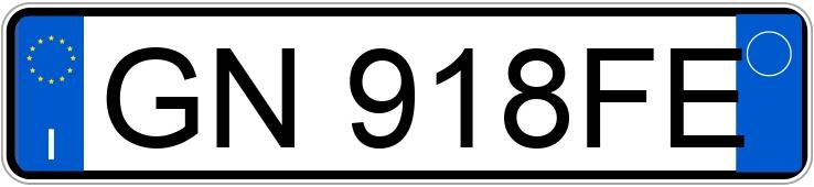 Numer rejestracyjny GN918FE posiada LANCIA Ypsilon 3a serie
